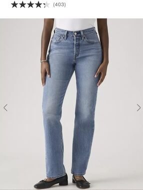 Levi's 501 Curve Jeans.    Size 27/30